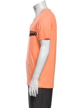 Dsquared² Graphic Print V-Neck T-Shirt