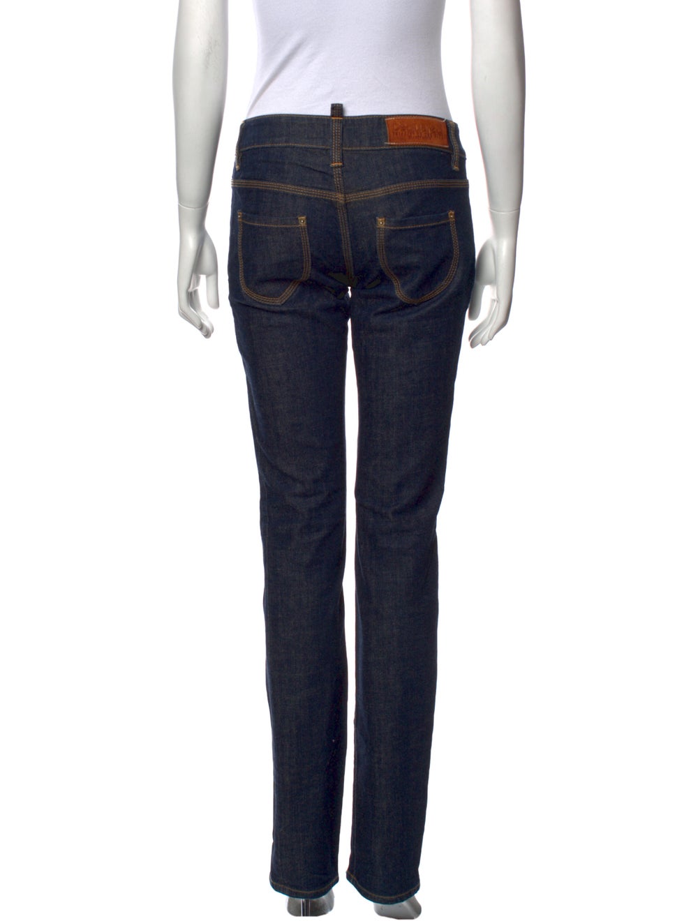 Dsquared² Low-Rise Straight Leg Jeans - image 3