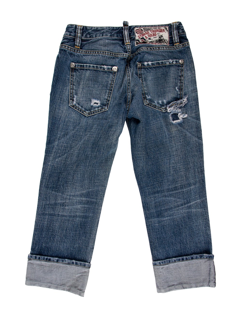 Dsquared² Low-Rise Straight Leg Jeans - image 2