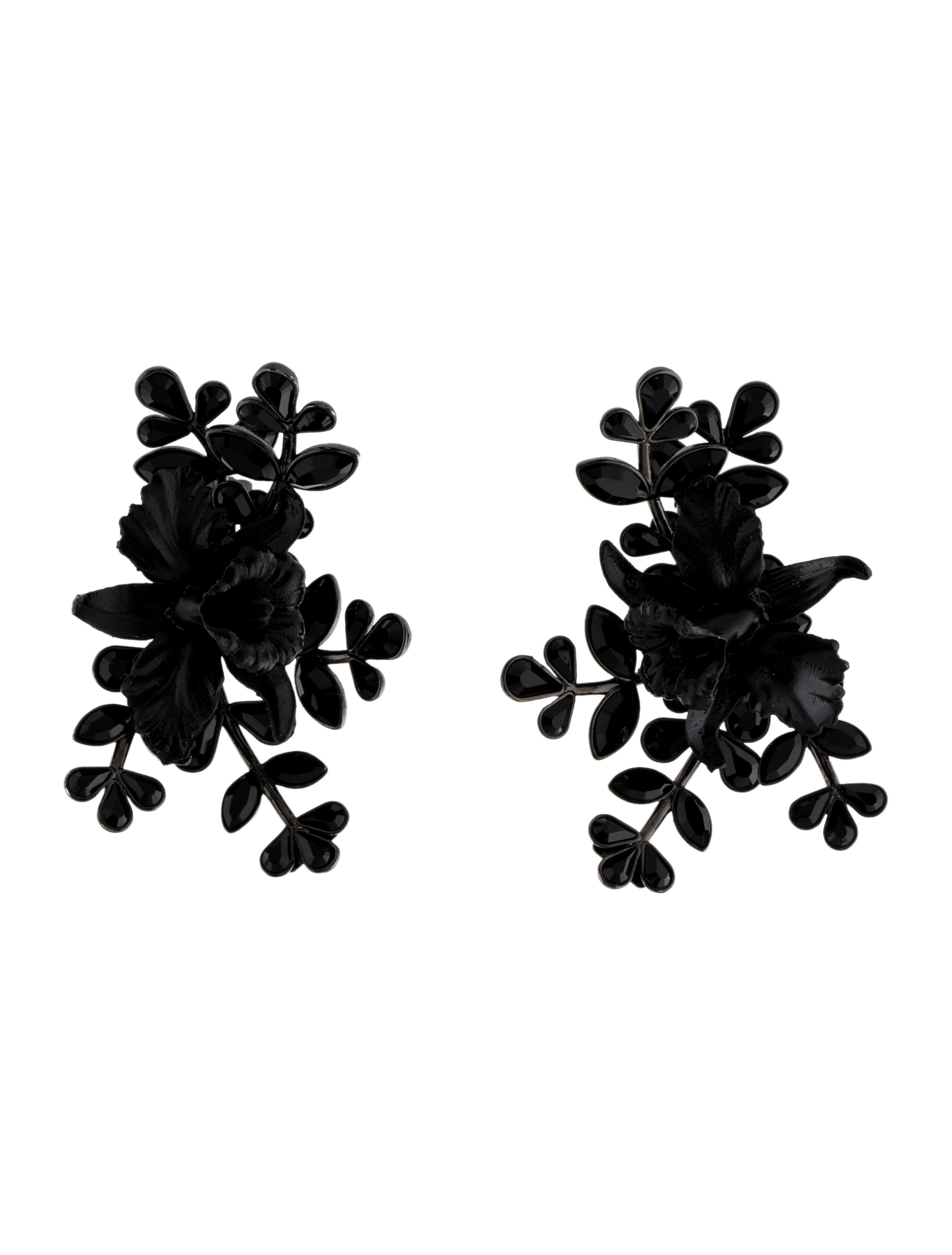 Tiffany & Co. 18K Diamond Drop Earrings 18K Yellow Gold ClipOn