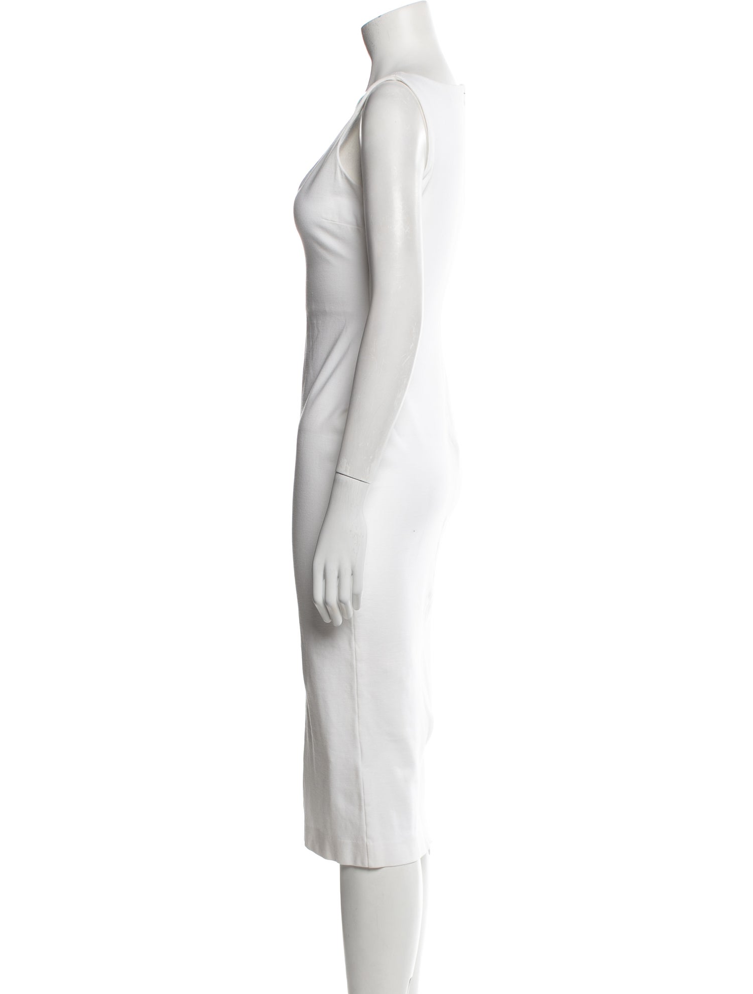 Dsquared² Cowl Neck Midi Length Dress