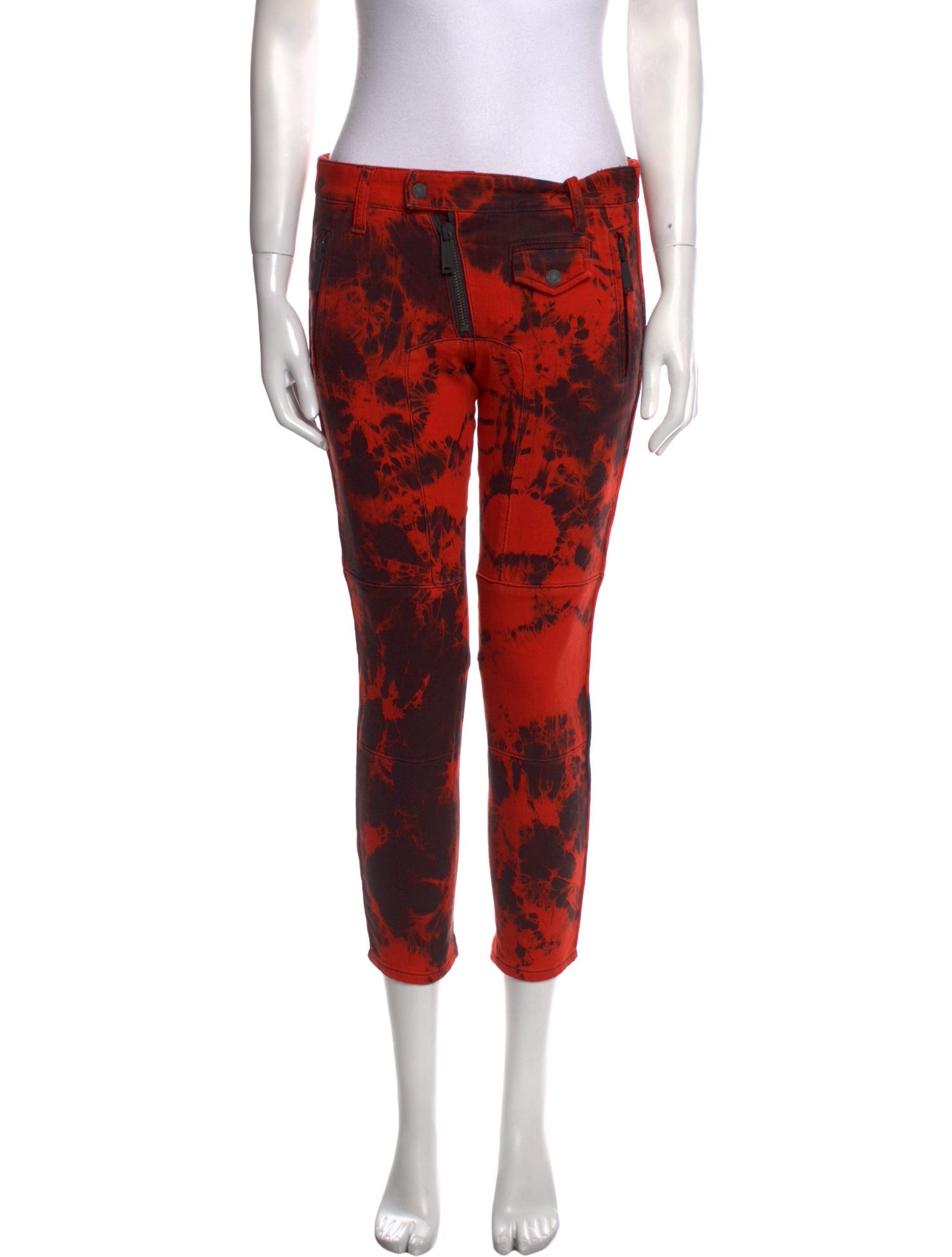 Dsquared² Printed Skinny Leg Pants w/ Tags