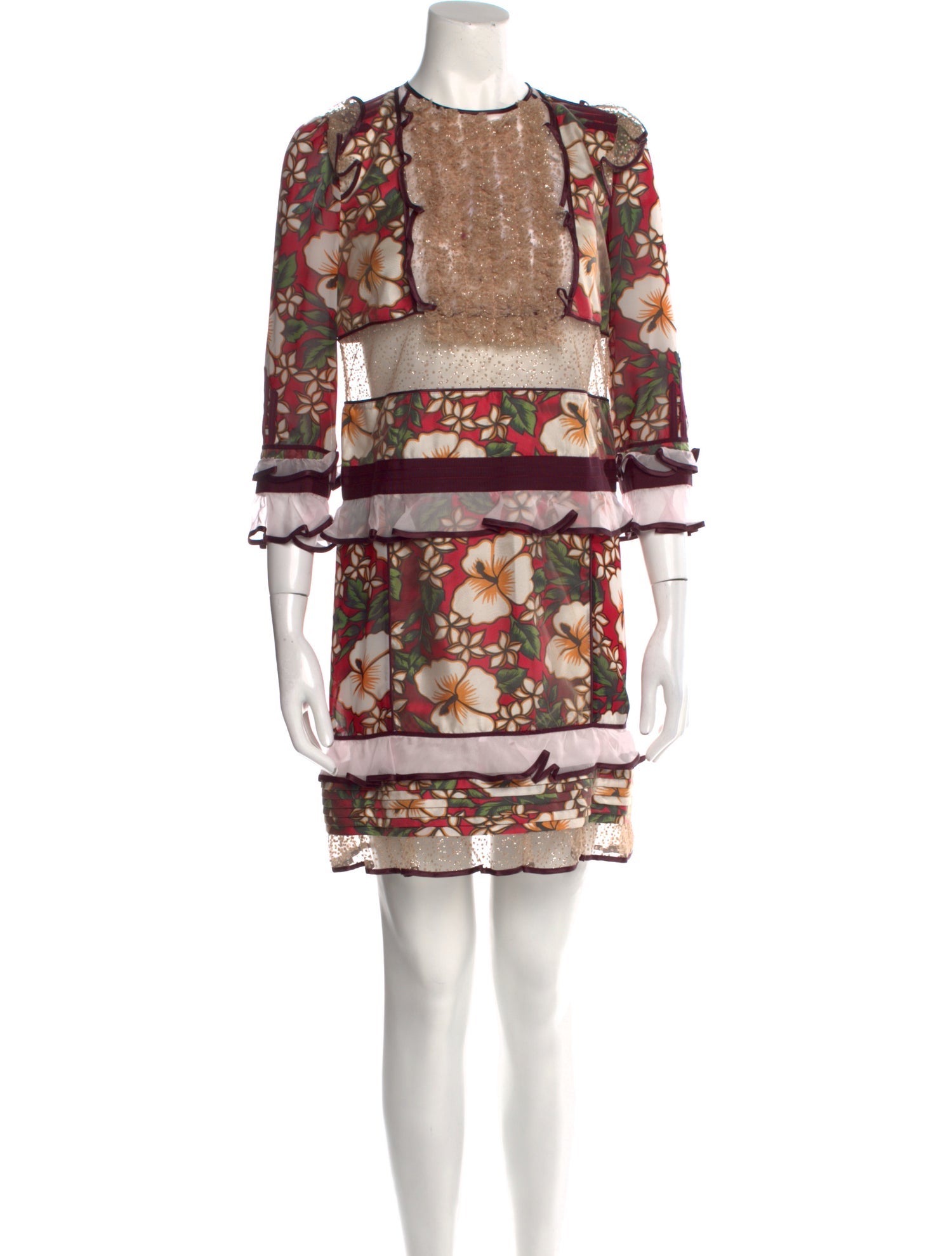 Dsquared² Silk Mini Dress w/ Tags