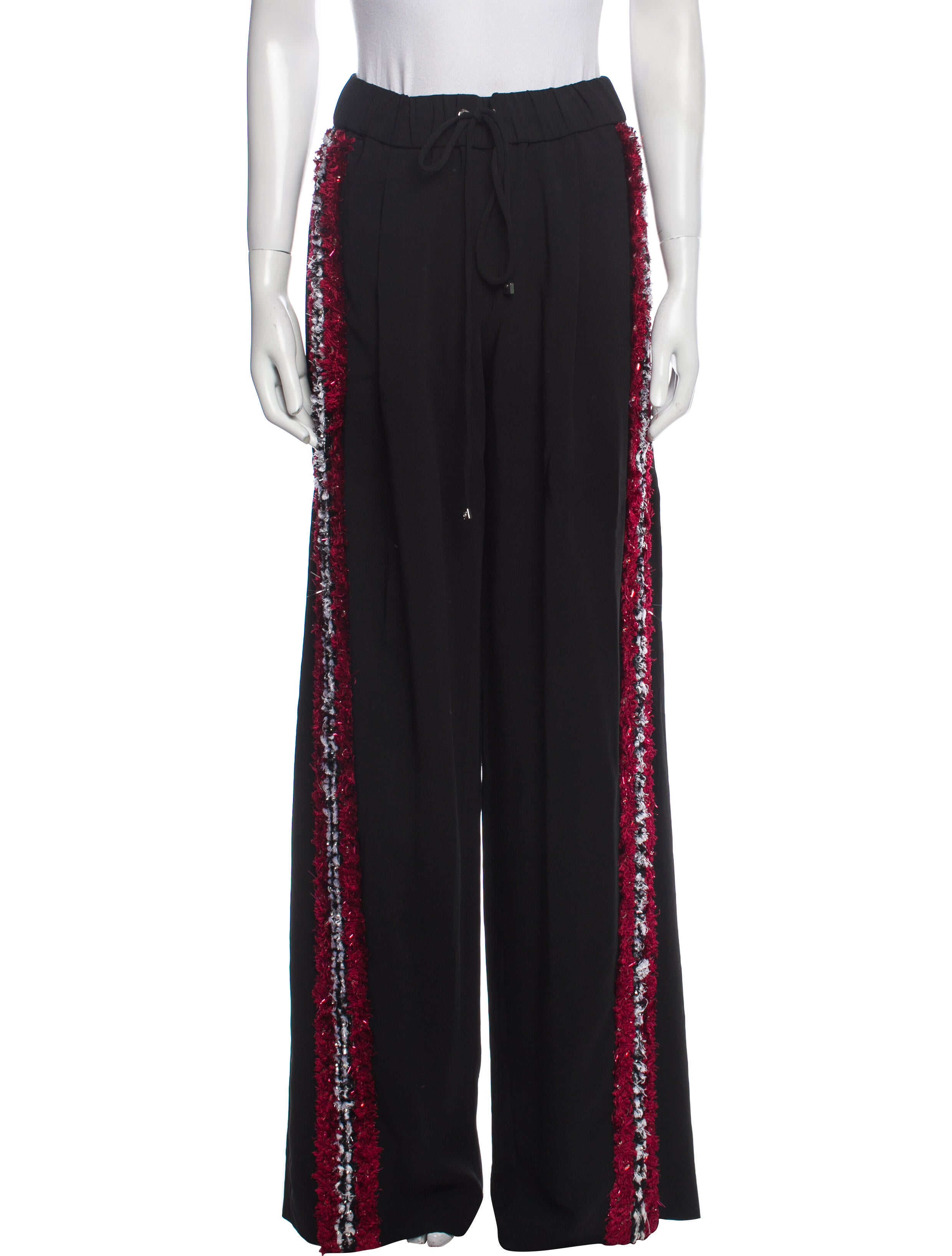 Dsquared² Colorblock Pattern Wide Leg Pants w/ Tags