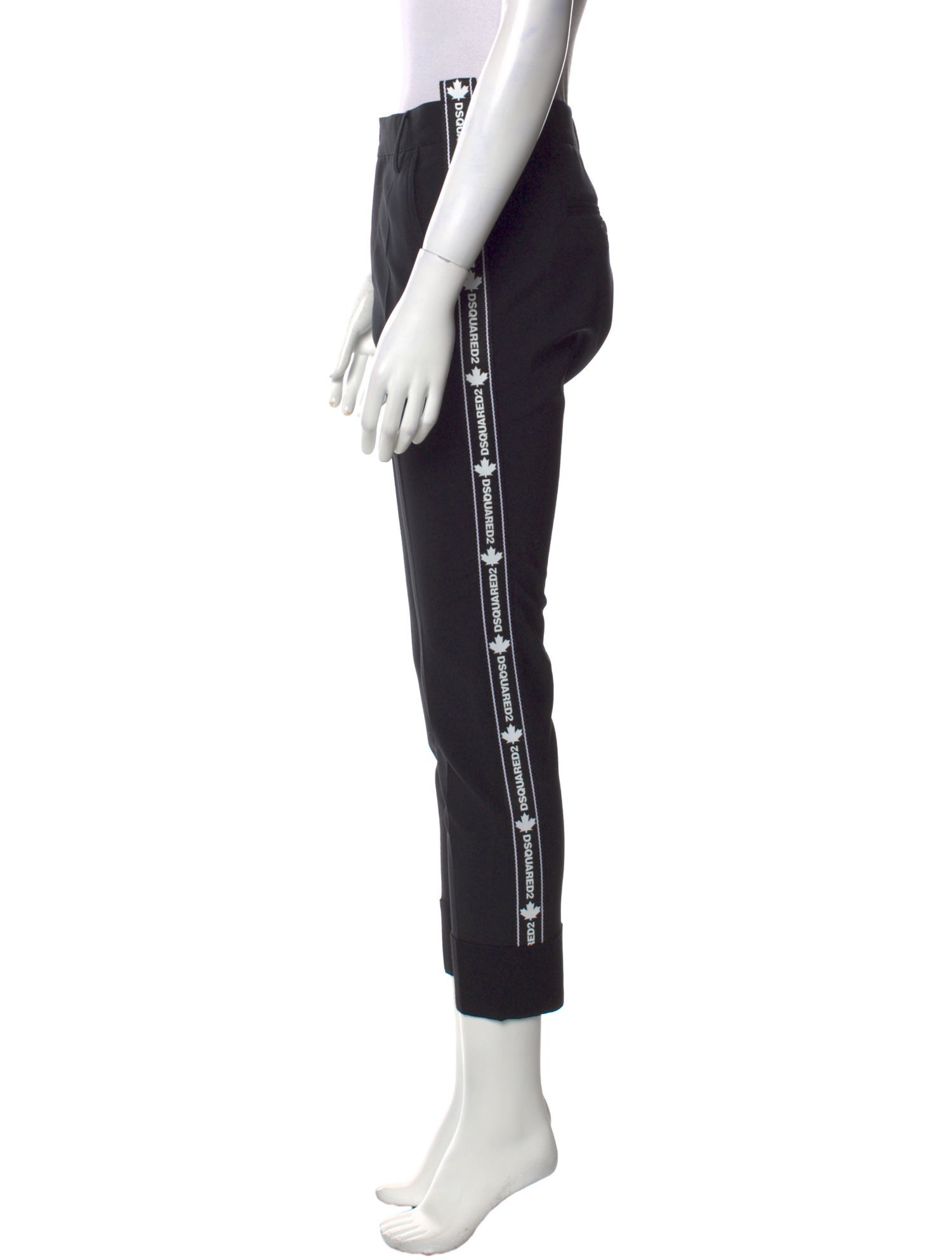 Dsquared² Virgin Wool Skinny Leg Pants