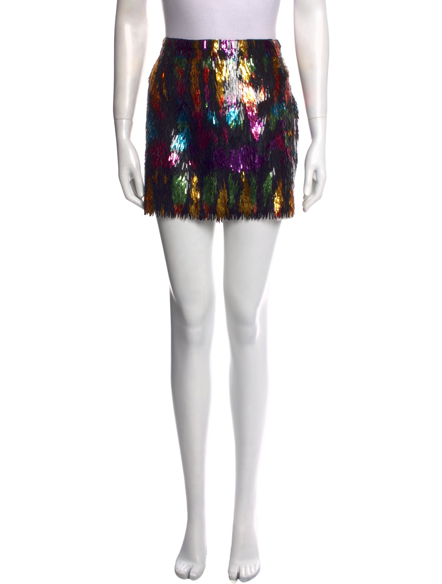 Dsquared² Silk Mini Skirt