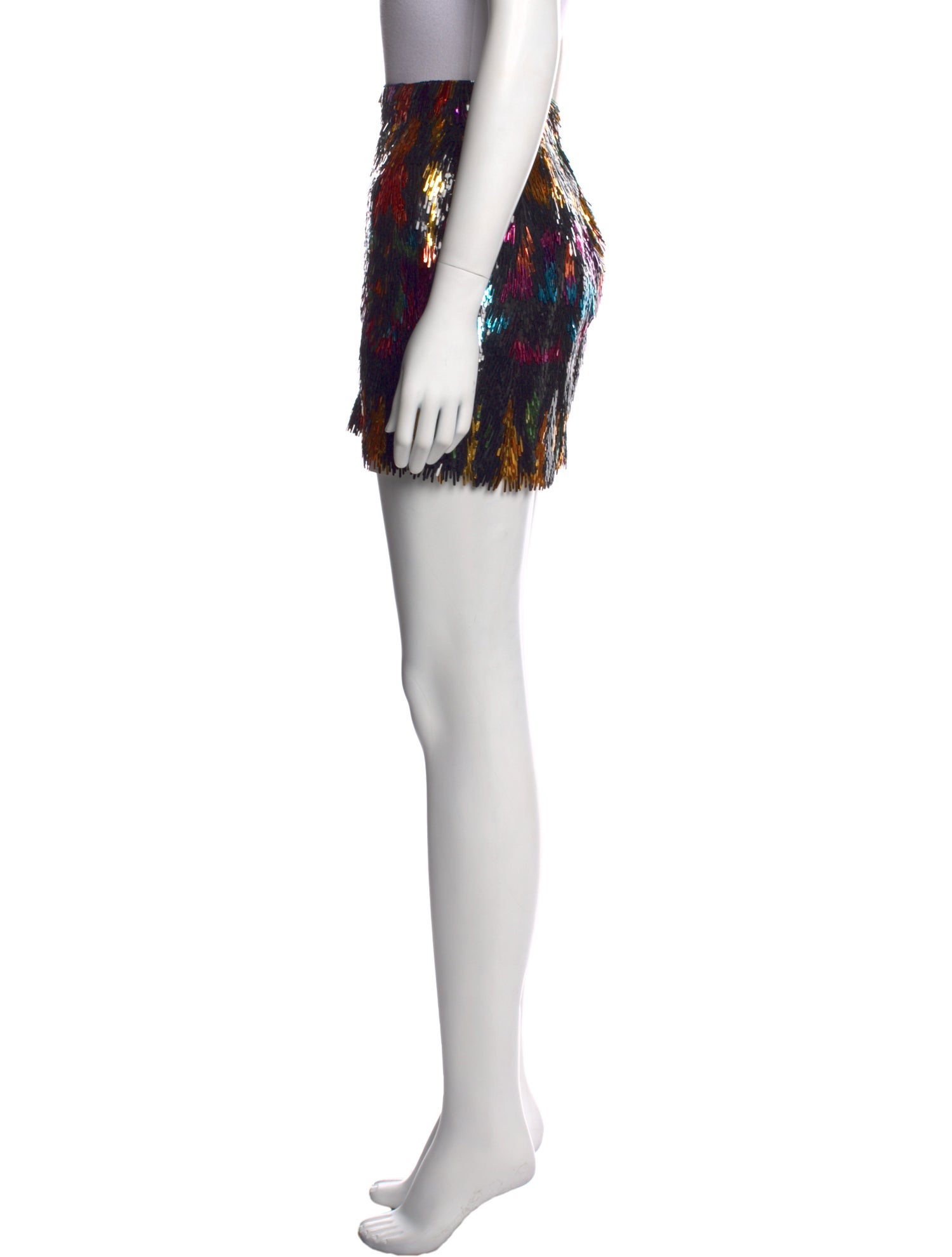 Dsquared² Silk Mini Skirt