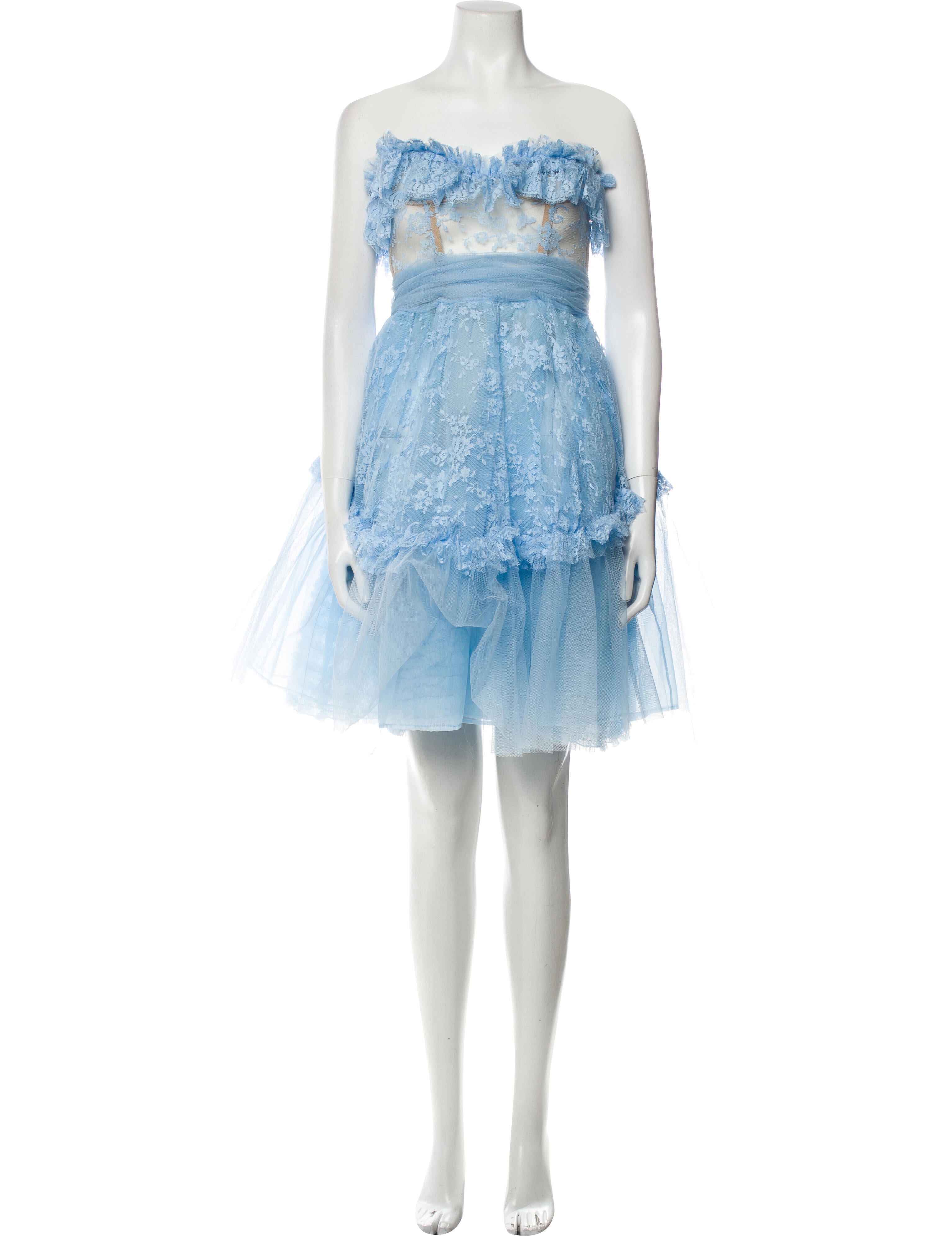Dsquared² Strapless Mini Dress w/ Tags