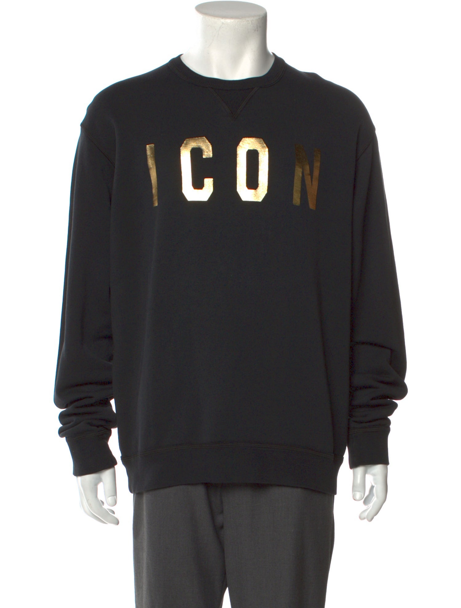 Dsquared² Graphic Print Crew Neck Sweatshirt