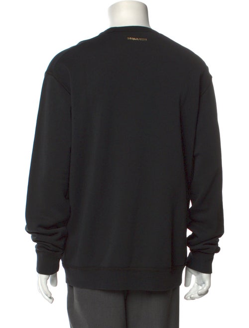 Dsquared² Graphic Print Crew Neck Sweatshirt