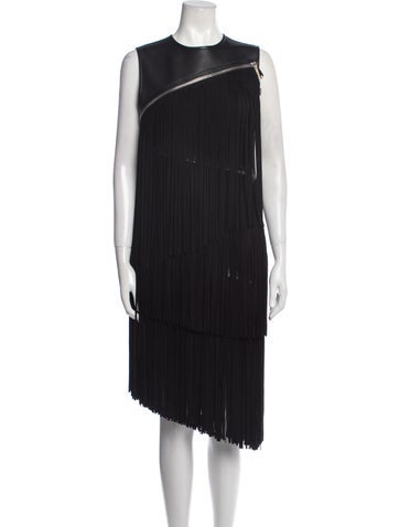 Dsquared² Dresses Leather Mini Dress Us6, It42 | M