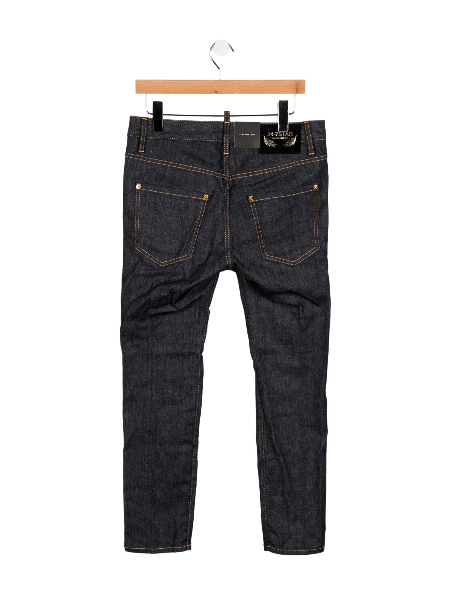 Dsquared² Mid-Rise Straight Leg Jeans w/ Tags