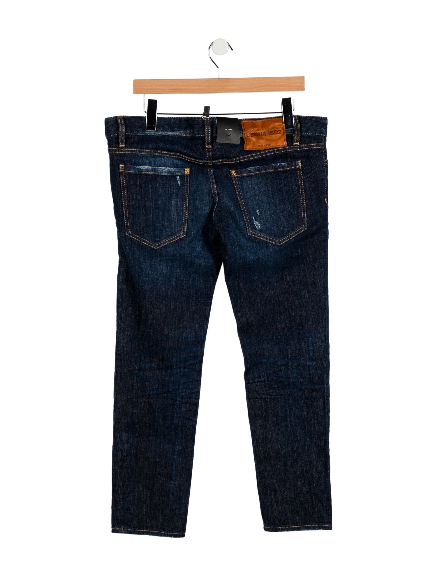 Dsquared² Low-Rise Straight Leg Jeans w/ Tags