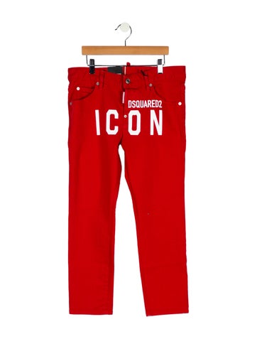 Dsquared² Jeans Mid-Rise Straight Leg Us2, It38 | XS