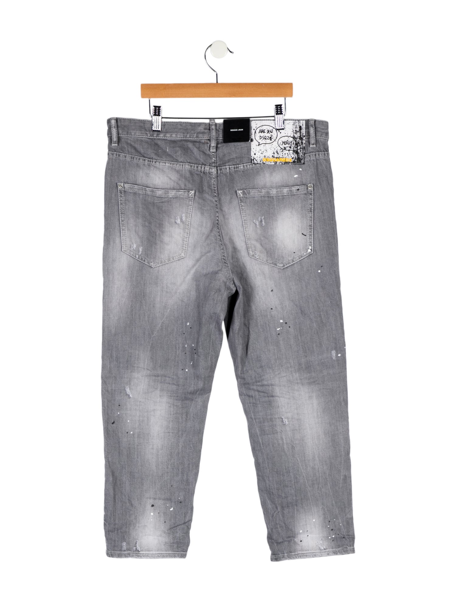 Dsquared² High-Rise Straight Leg Jeans w/ Tags