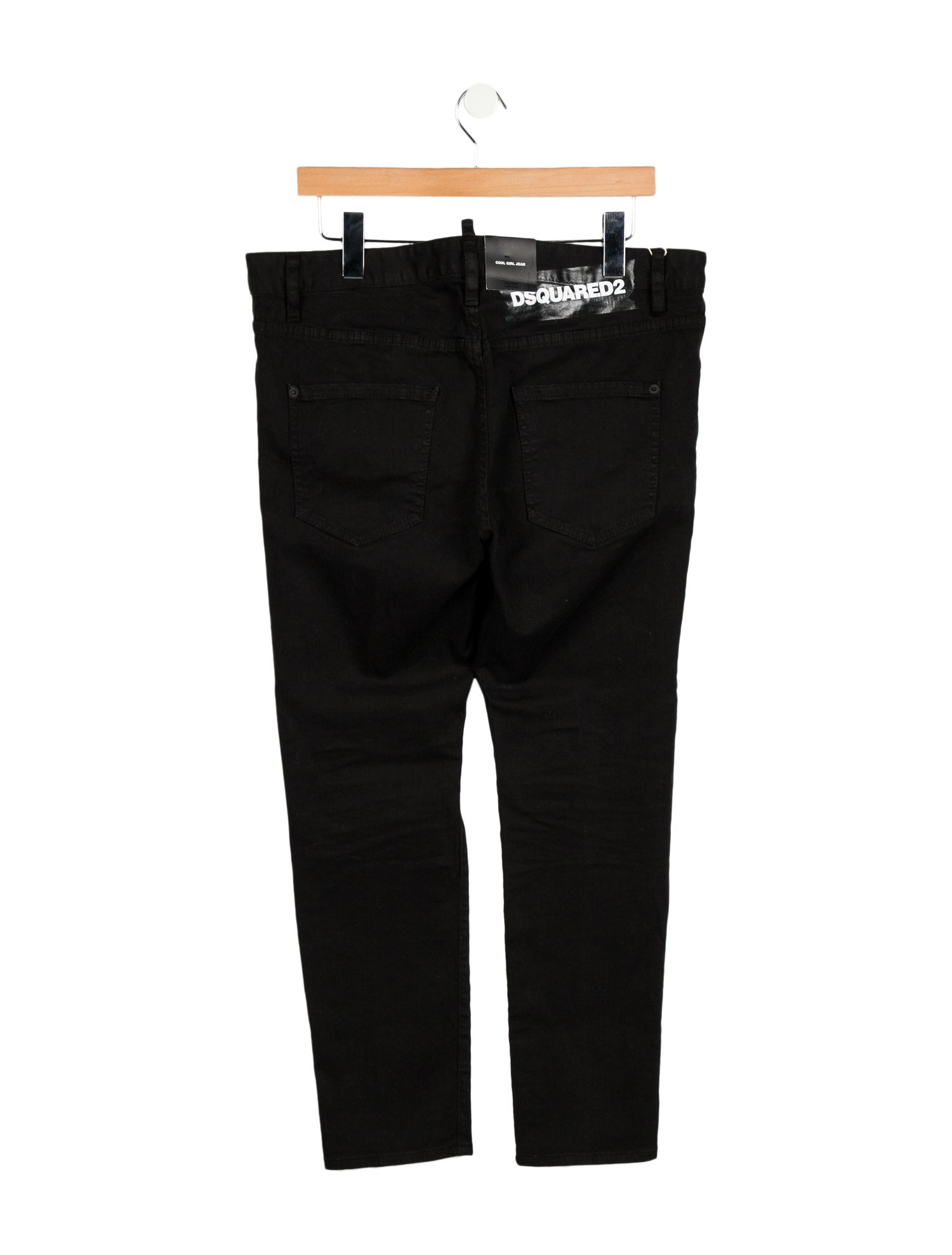 Dsquared² Mid-Rise Straight Leg Jeans w/ Tags