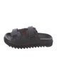 Dsquared² Leather Mesh Accents Slides