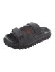 Dsquared² Leather Mesh Accents Slides