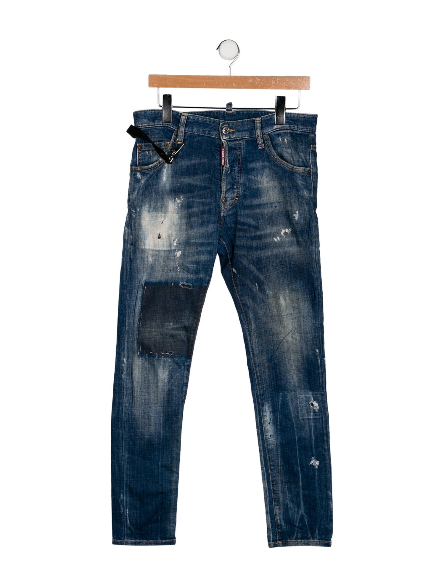 Dsquared² Blue Cotton Skinny Jeans main image 0