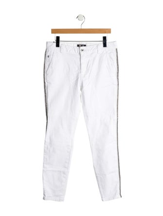 Dsquared² Mid-Rise Straight Leg Jeans