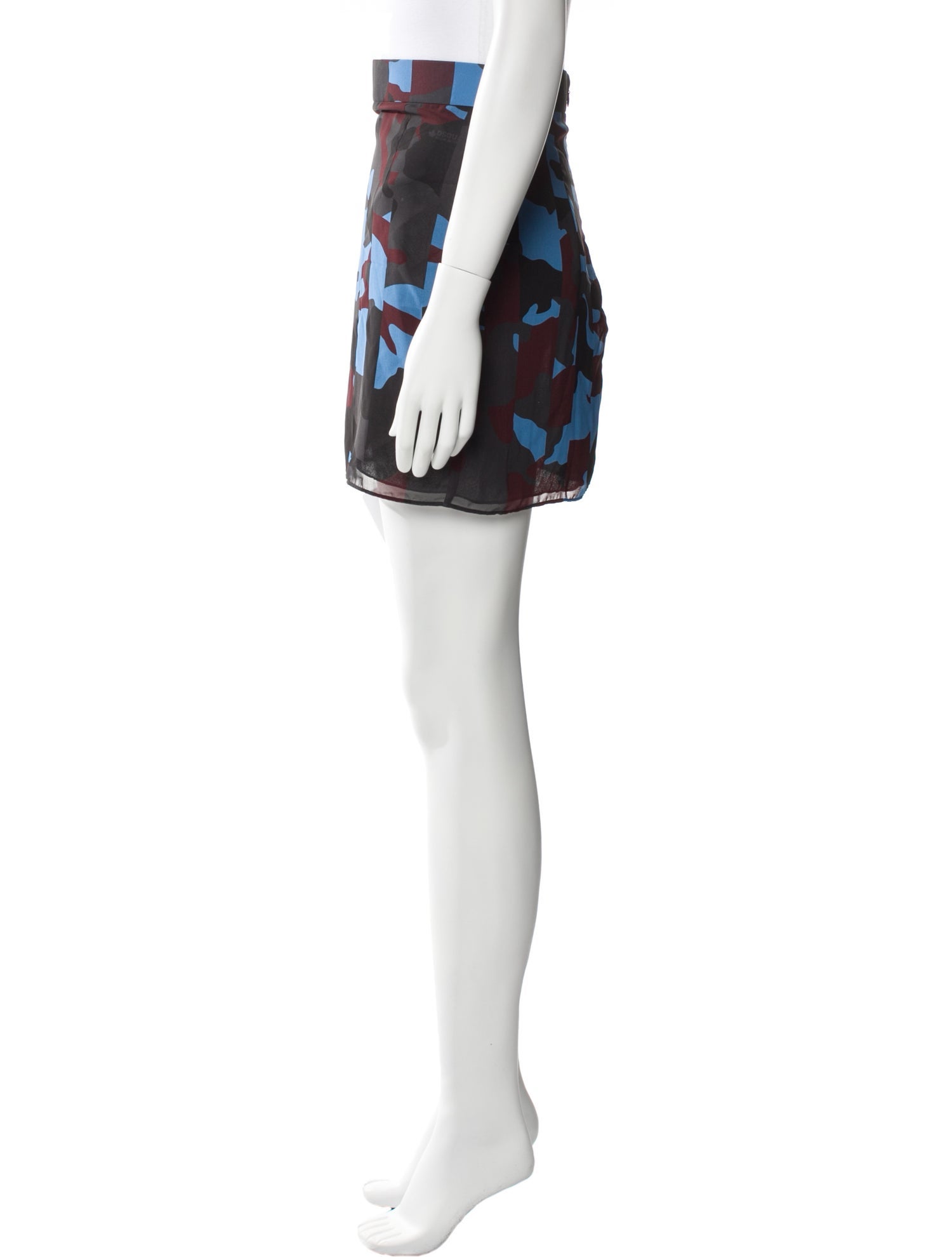 Dsquared² Printed Mini Skirt