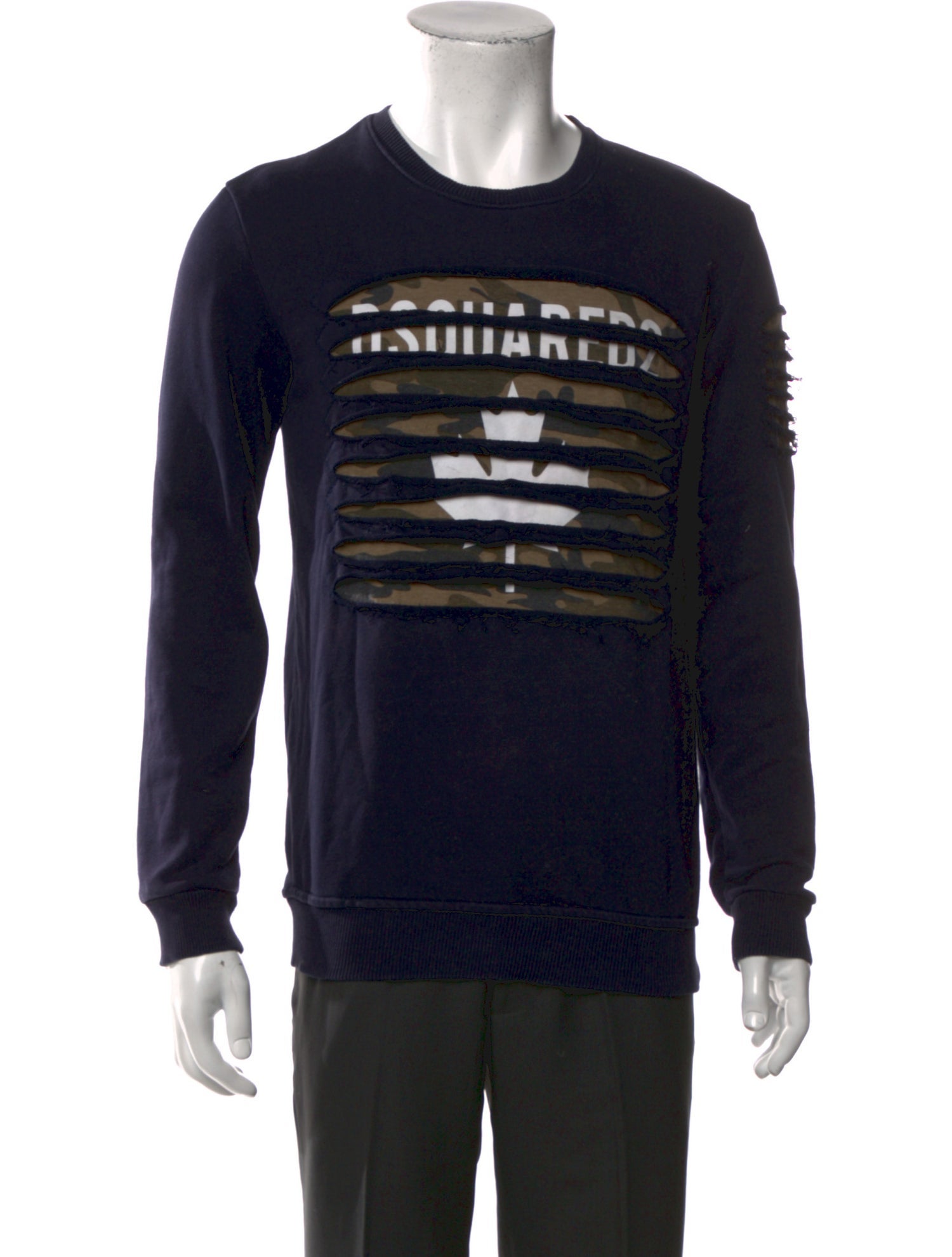 Dsquared² Printed Crew Neck Sweatshirt