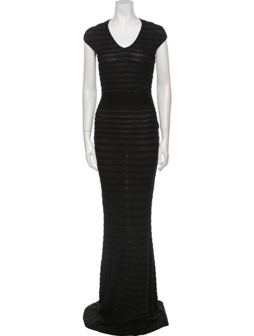 Dsquared² Dresses V-Neck Long Dress L