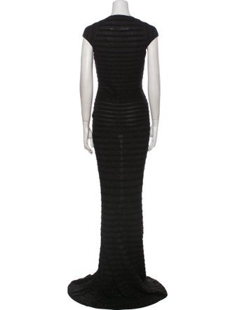 Dsquared² V-Neck Long Dress