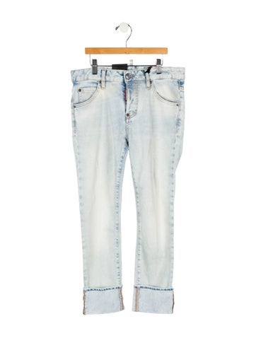 Dsquared² Jeans Mid-Rise Straight Leg L