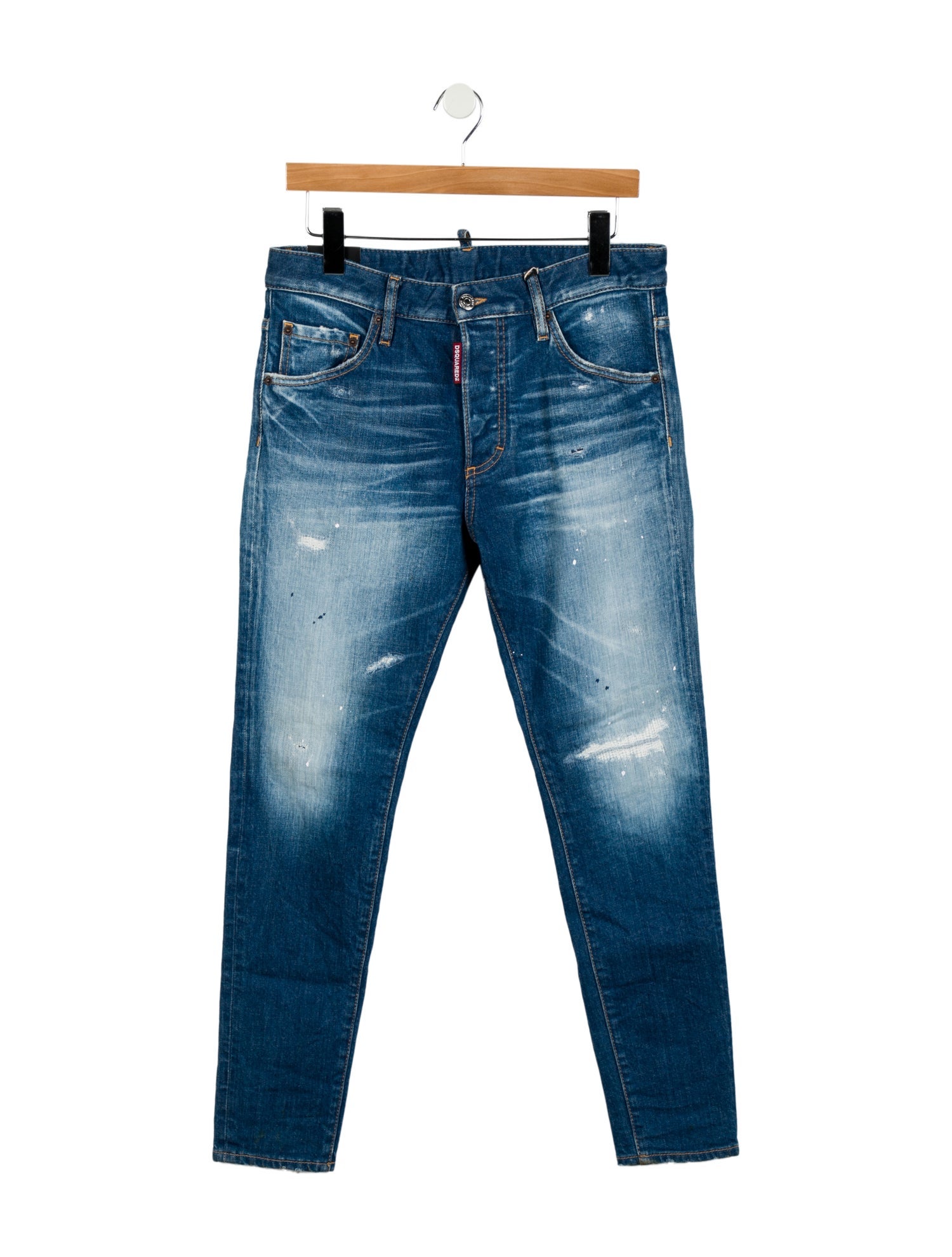 Dsquared² Mid-Rise Skinny Leg Jeans