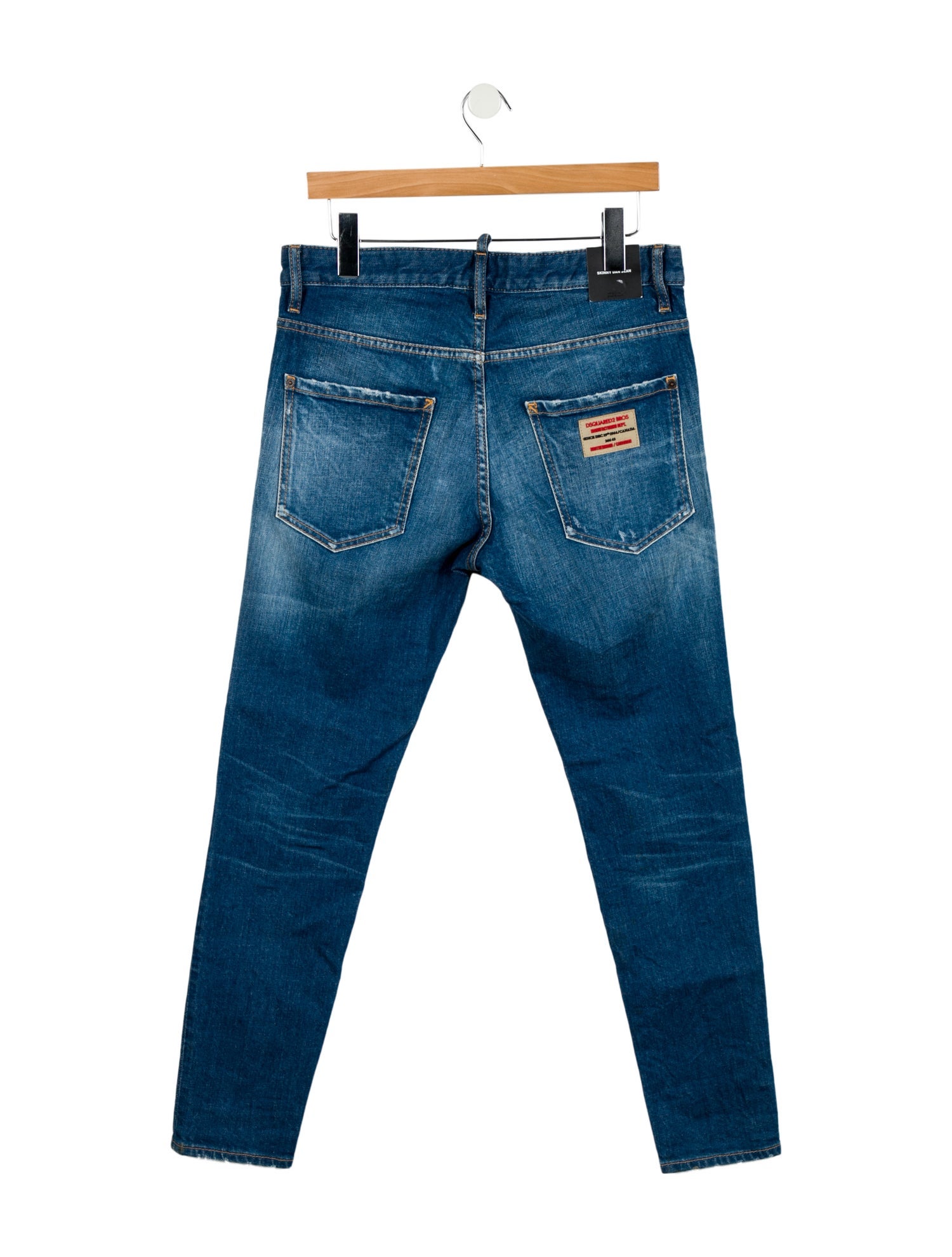 Dsquared² Mid-Rise Skinny Leg Jeans