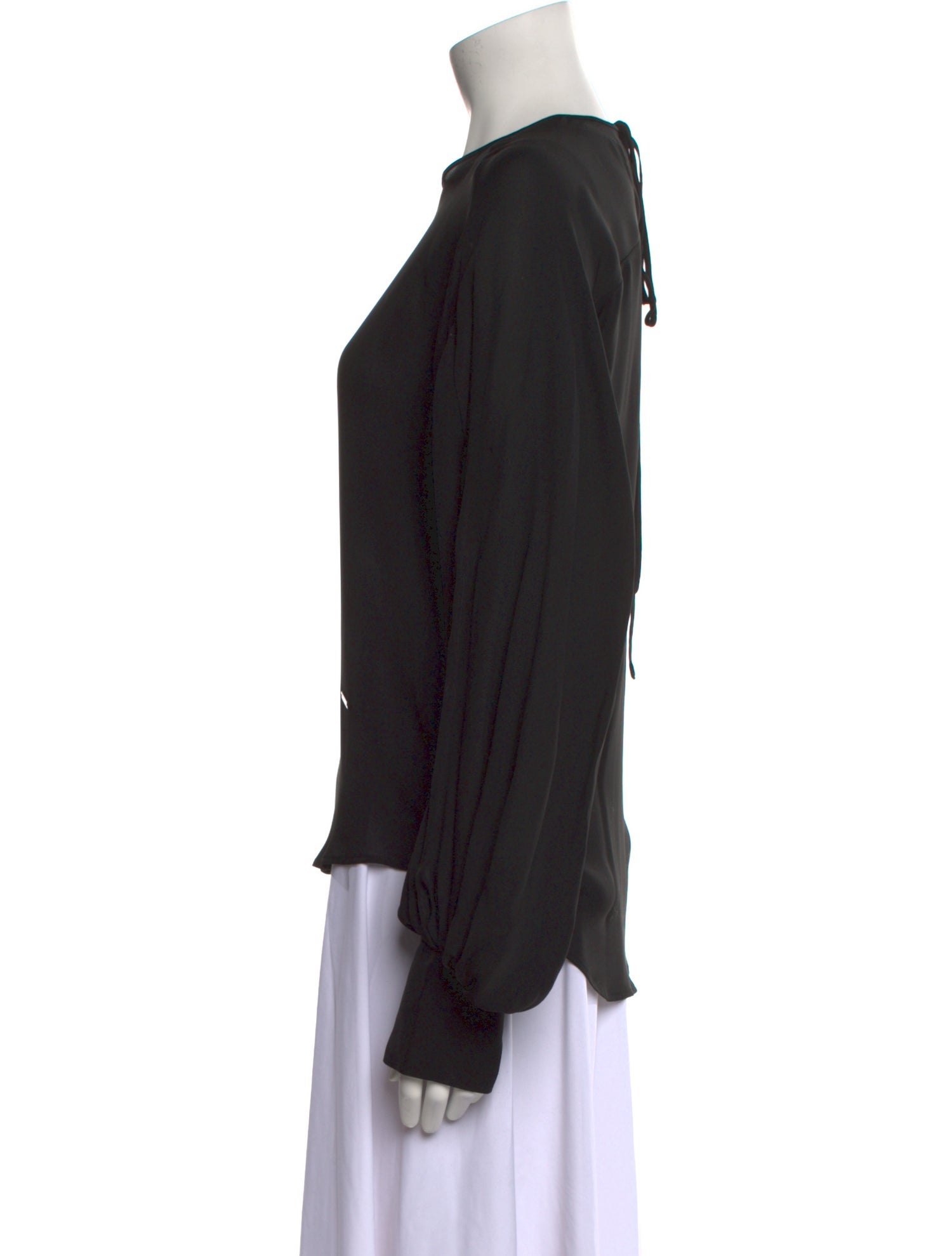 Dsquared² Silk Crew Neck Blouse