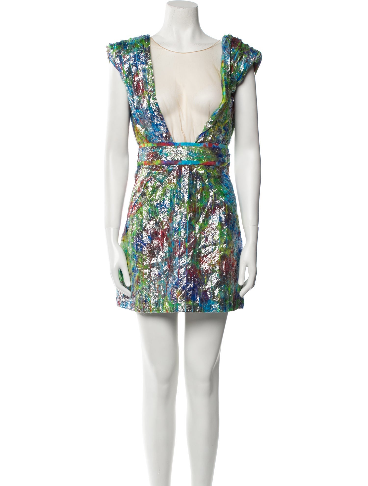 Dsquared² Silk Mini Dress