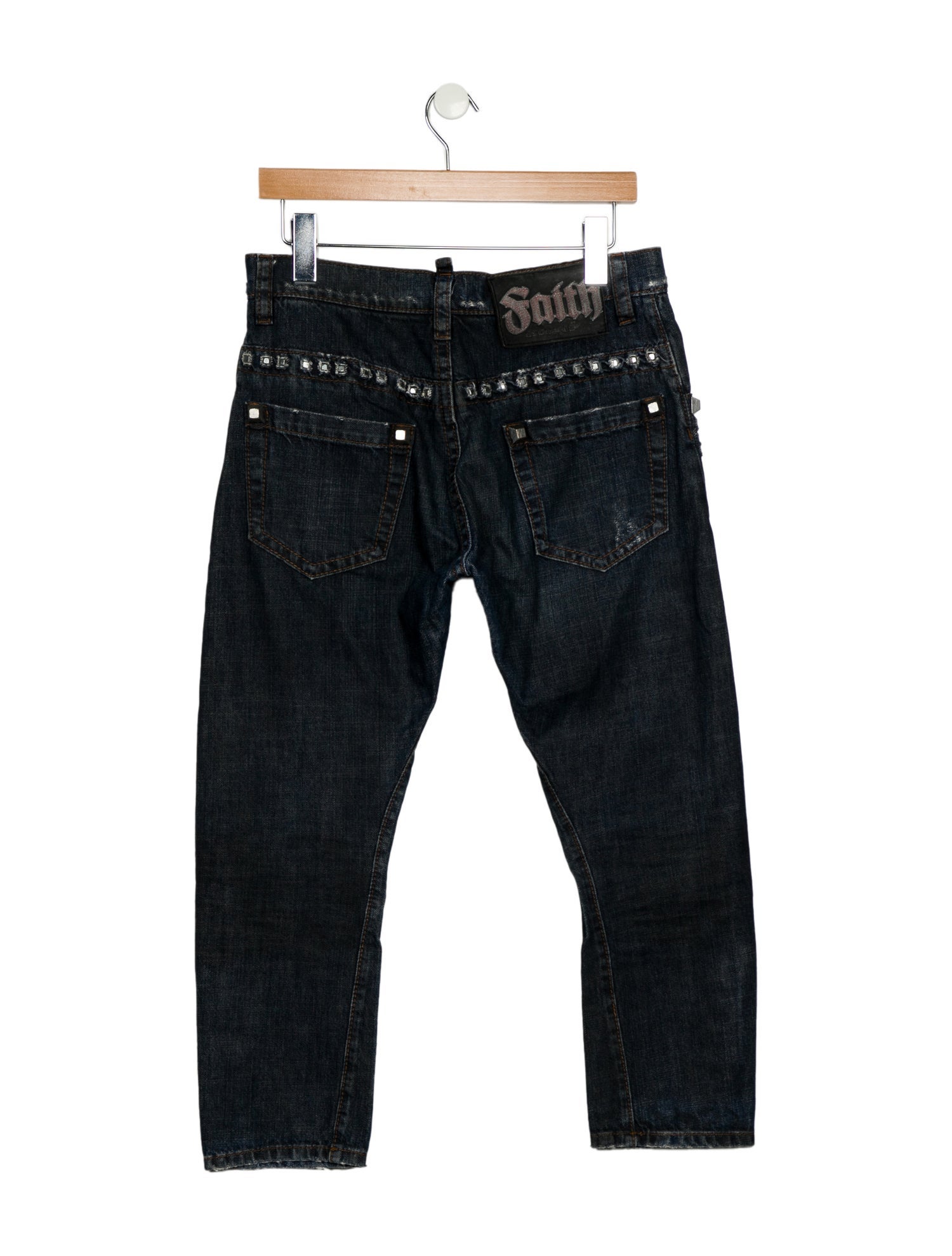 Dsquared² Vintage Straight-Leg Jeans