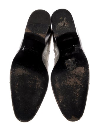 Dsquared² Leather Crystal Embellishments Boots