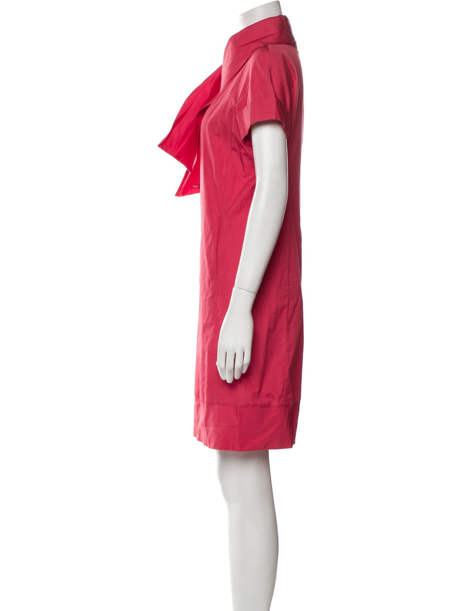 Dsquared² Mock Neck Mini Dress