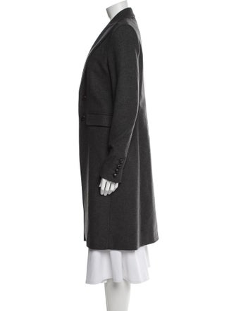 Dsquared² Wool Fur Coat