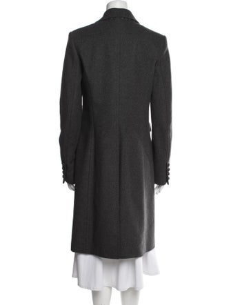 Dsquared² Wool Fur Coat