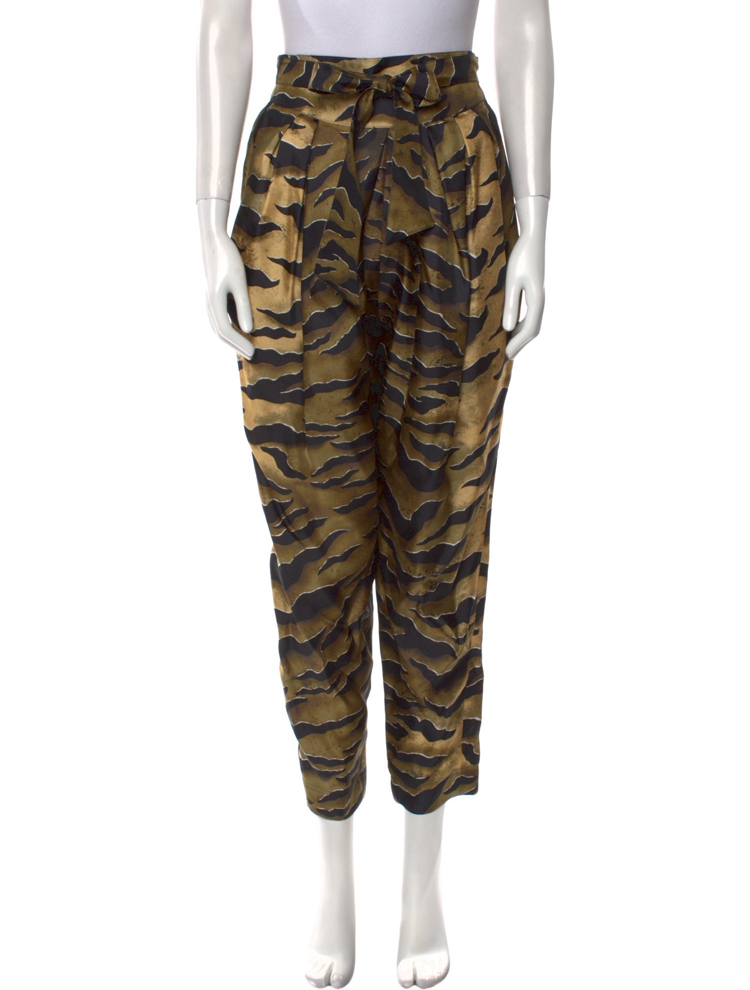 Dsquared² Silk Straight Leg Pants w/ Tags