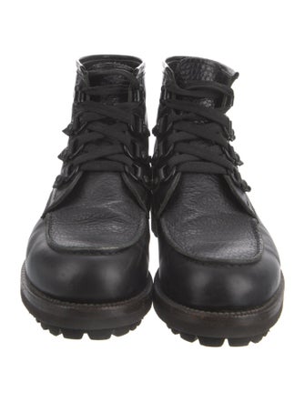Dsquared² Leather Lace-Up Boots
