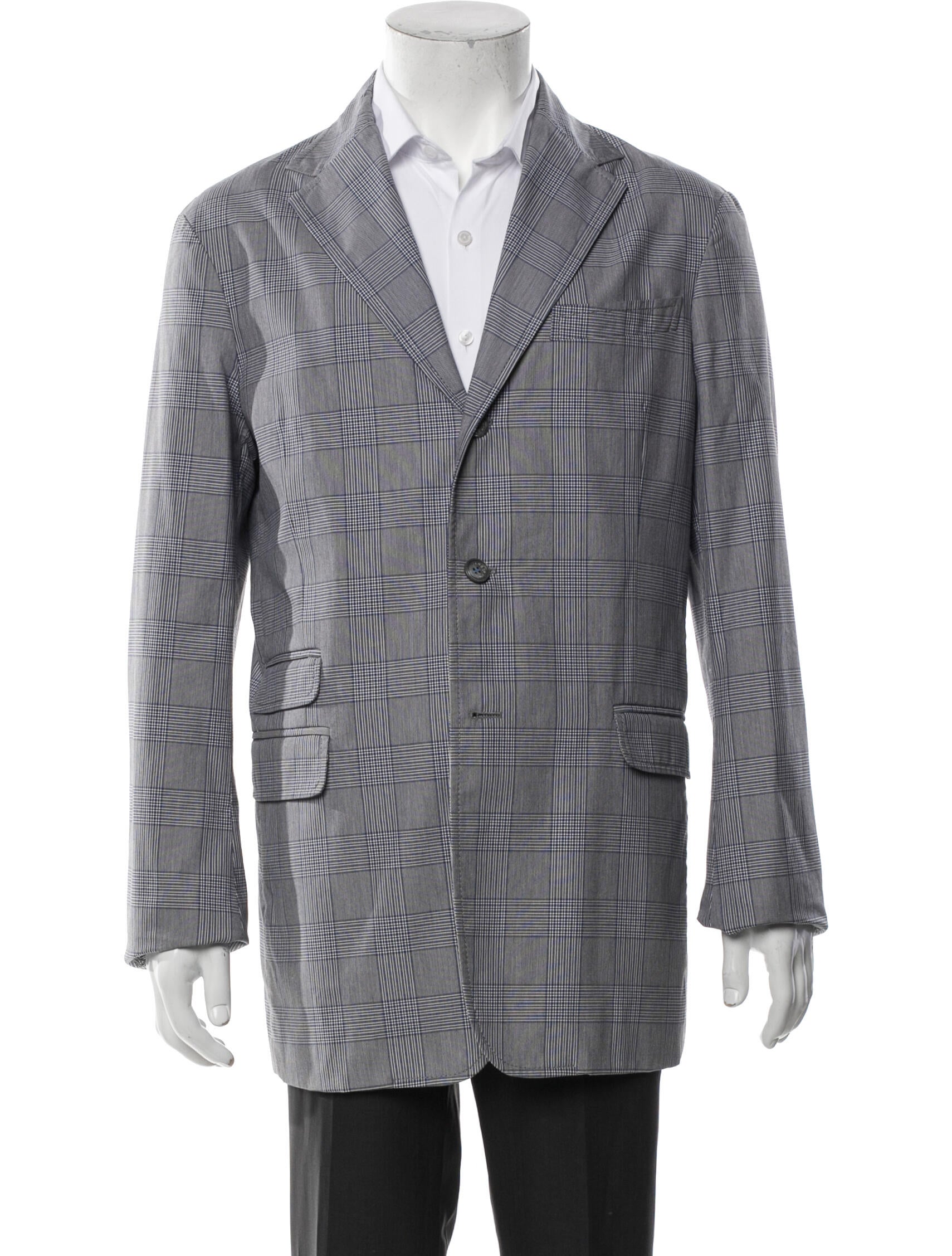 Dsquared² Plaid Print Blazer