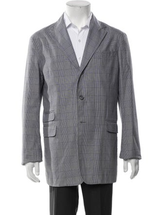Dsquared² Plaid Print Blazer