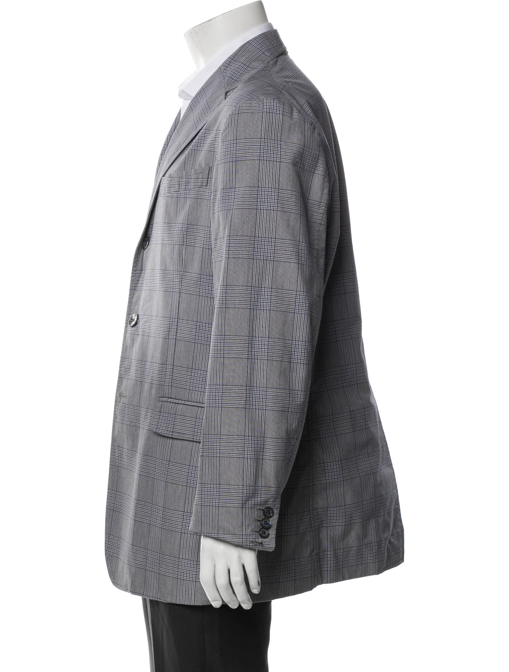 Dsquared² Plaid Print Blazer