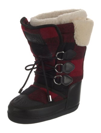 Dsquared² Printed Lace-Up Boots
