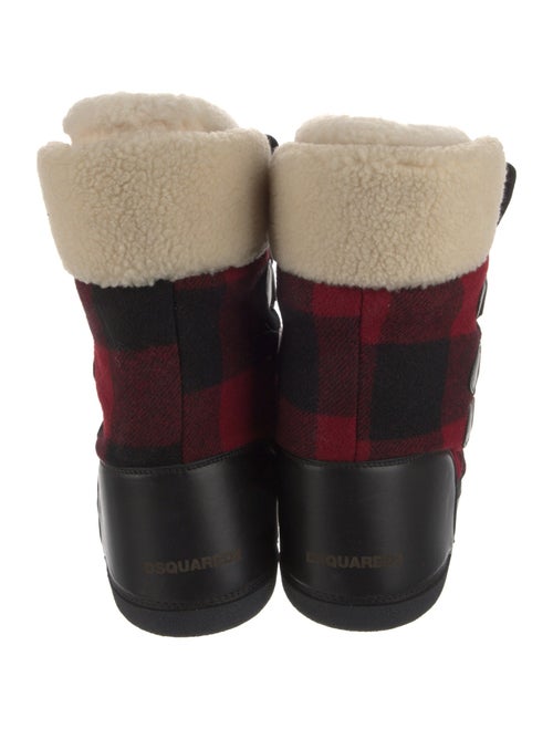 Dsquared² Printed Lace-Up Boots