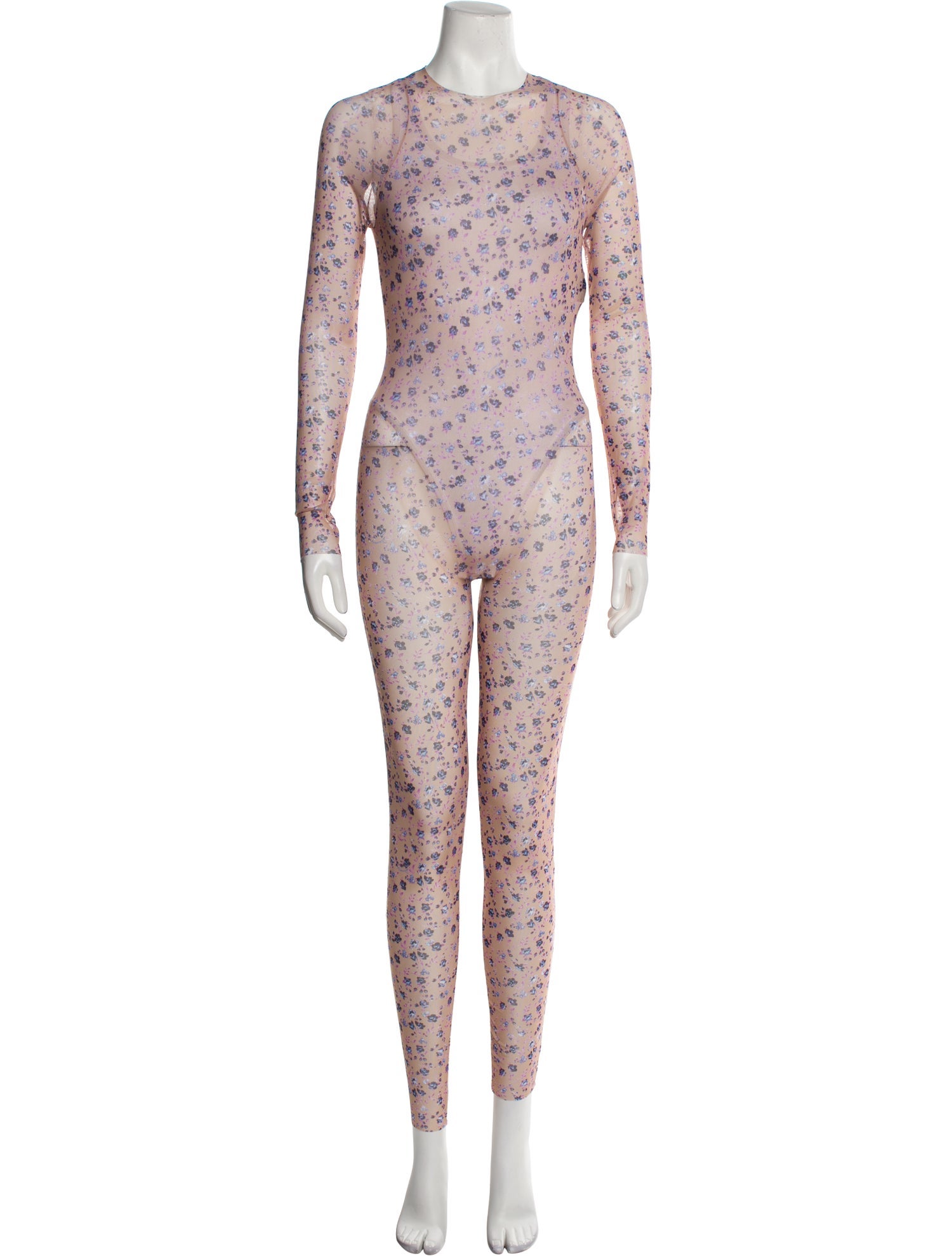 Dsquared² Floral Print Crew Neck Jumpsuit w/ Tags