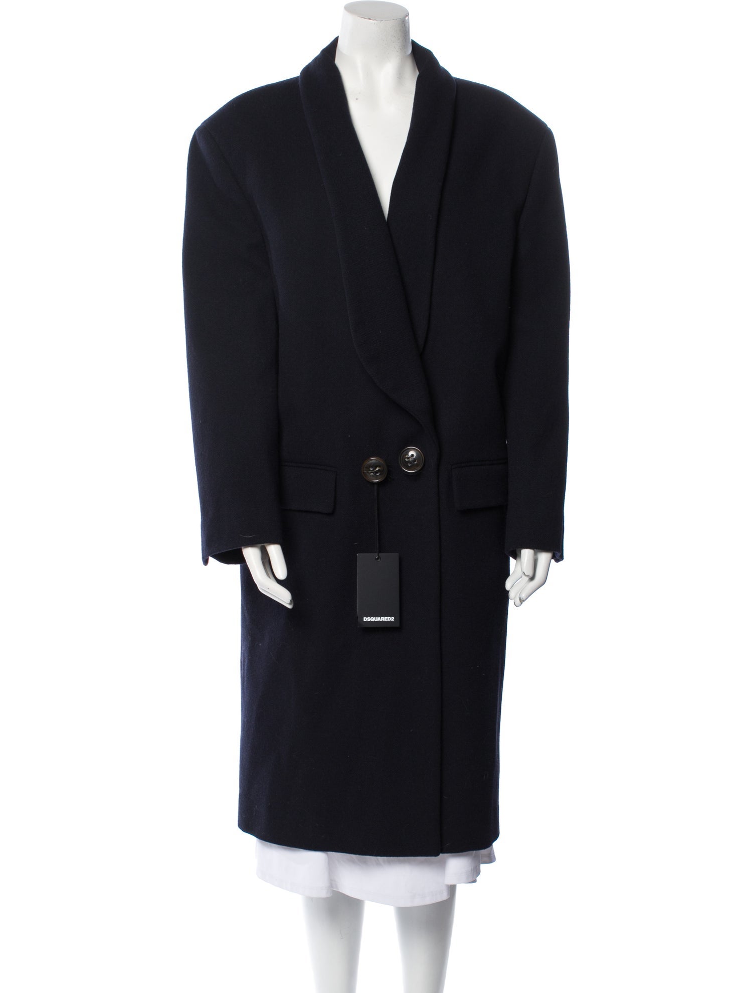 Dsquared² Wool Coat w/ Tags