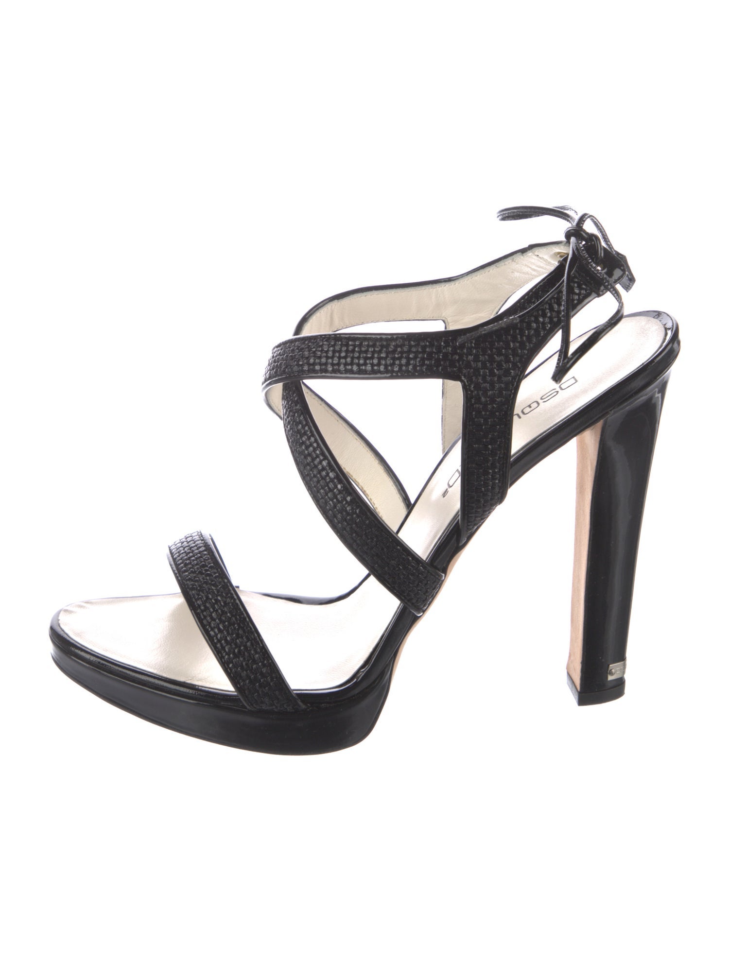 Dsquared² Patent Leather Sandals