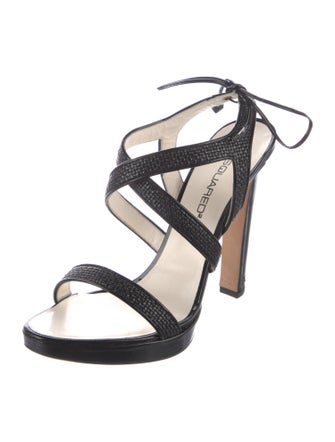 Dsquared² Patent Leather Sandals