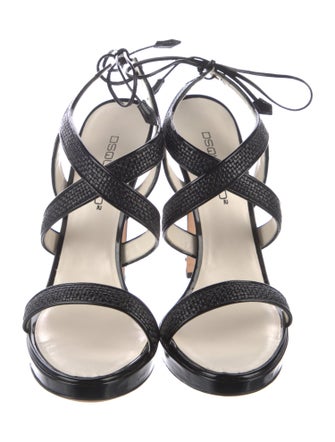 Dsquared² Patent Leather Sandals
